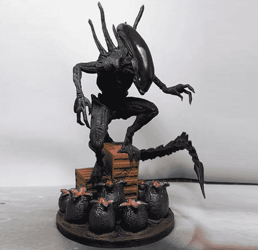 Custom Alien Statue Comission