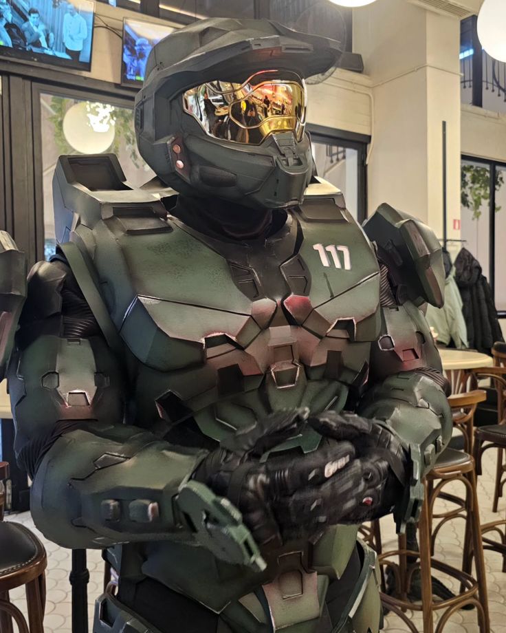 Custom War Master Chief Costume Full Set