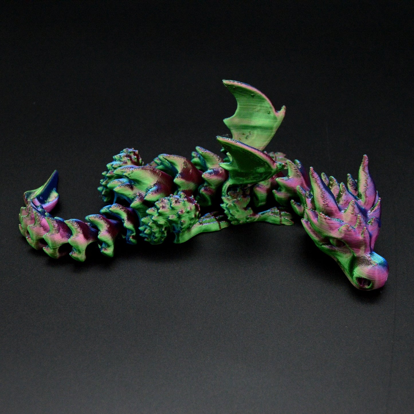 Articulated Trippy Baby Dragon - Mia3dDreams