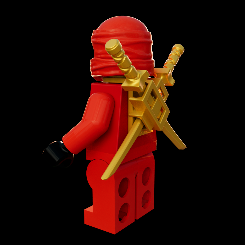 Lego Red Ninja Commission