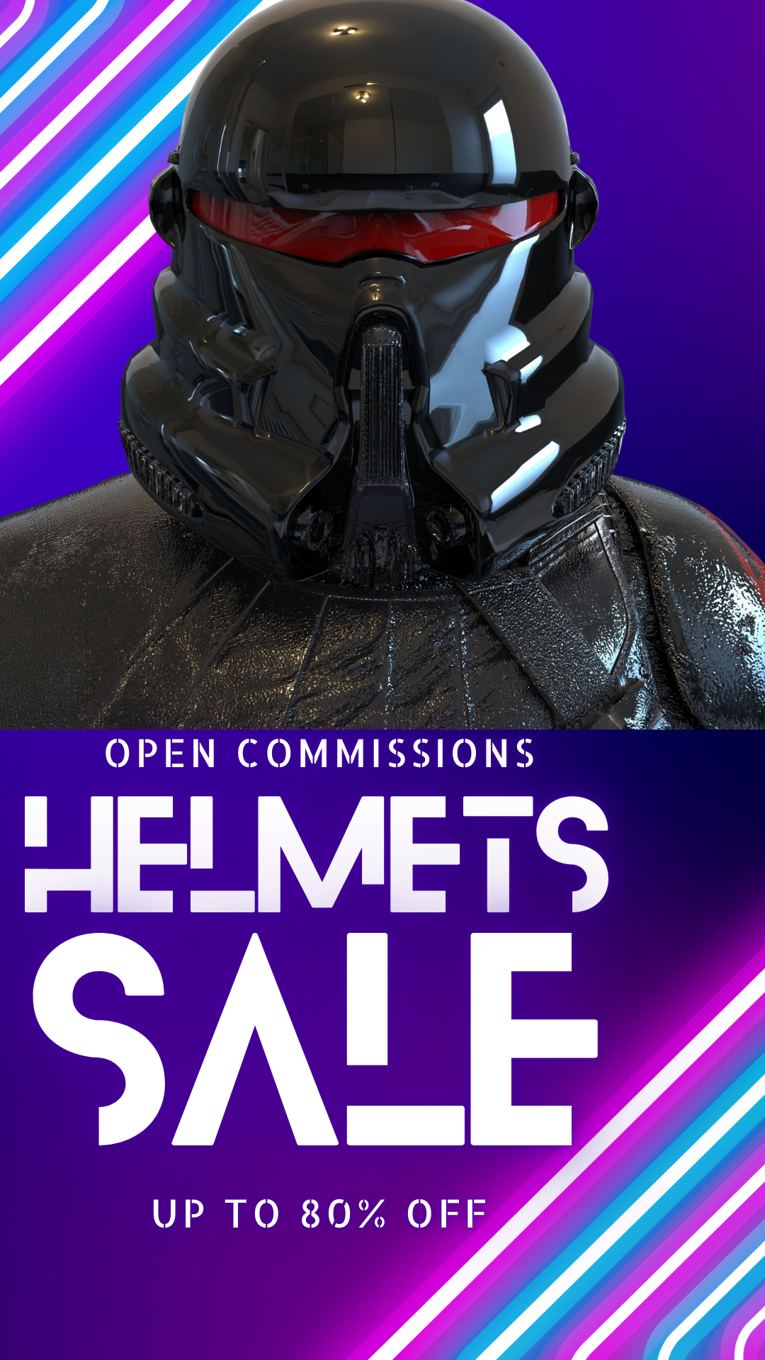 Custom Helmet Request - Mia3dDreams