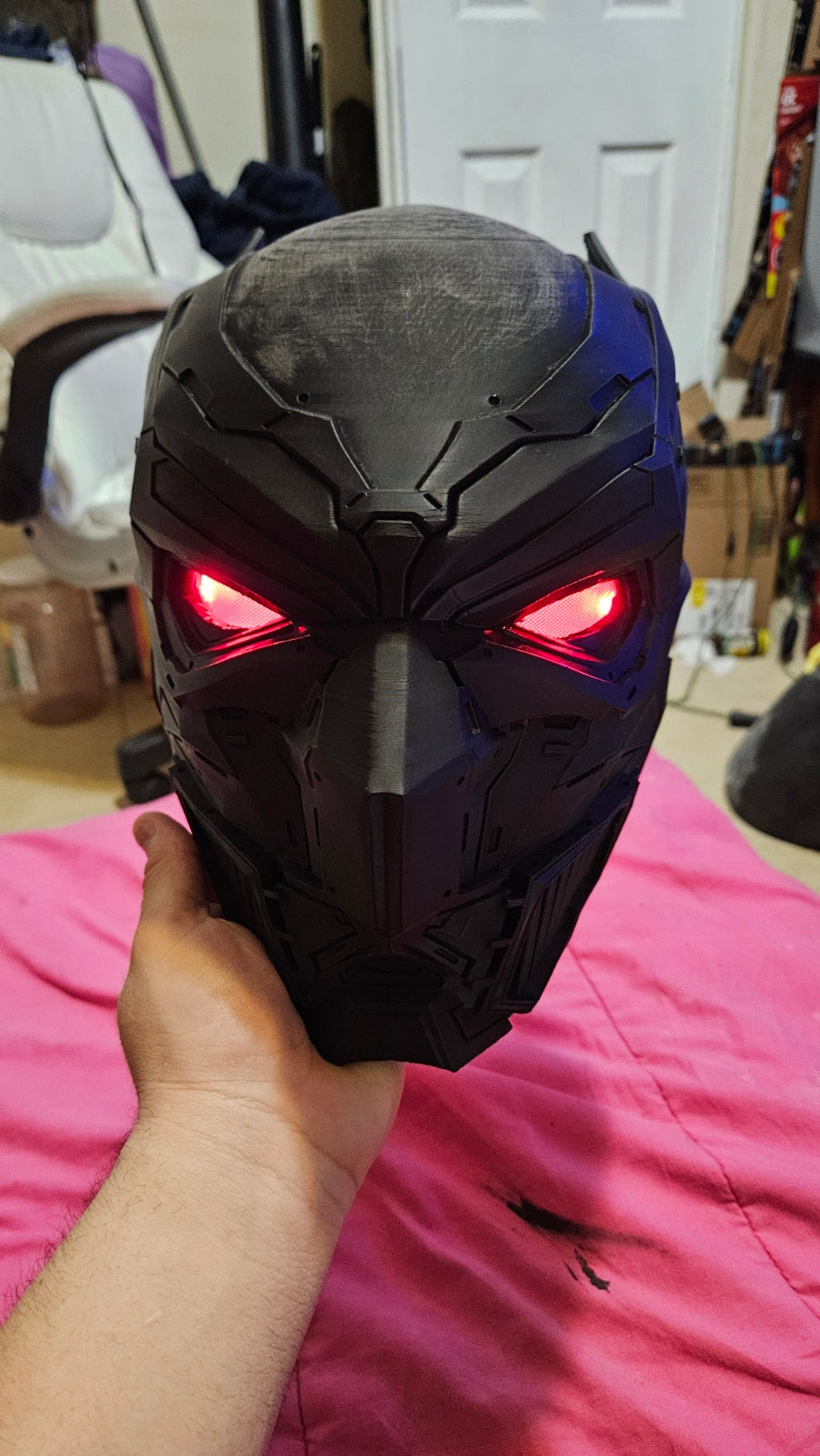 Futuristic Hellbat | Custom M3D Batman Helmet