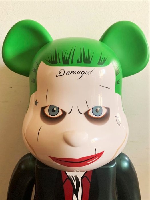 Punk Joker BearBrick Statue Commission