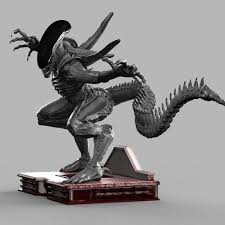Custom Alien Statue Comission