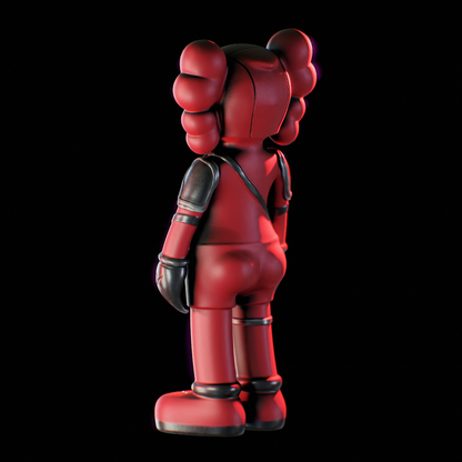 Redpool Kaws Custom Statue