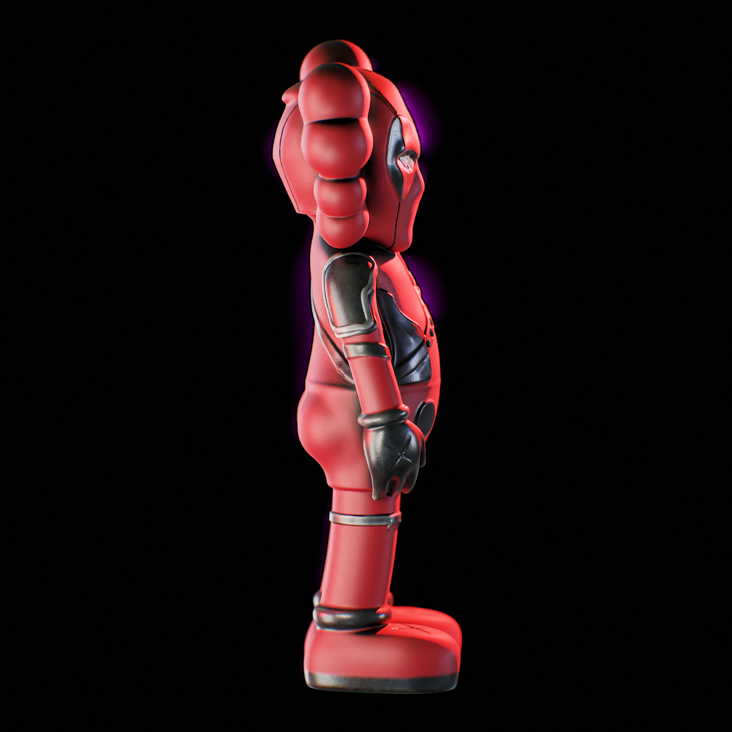 Redpool Kaws Custom Statue