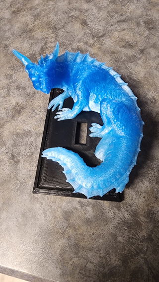 Dragon Light Switch Cover - Mia3dDreams