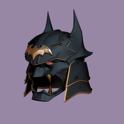 Batmaurai Helmet Costume - Mia3dDreams