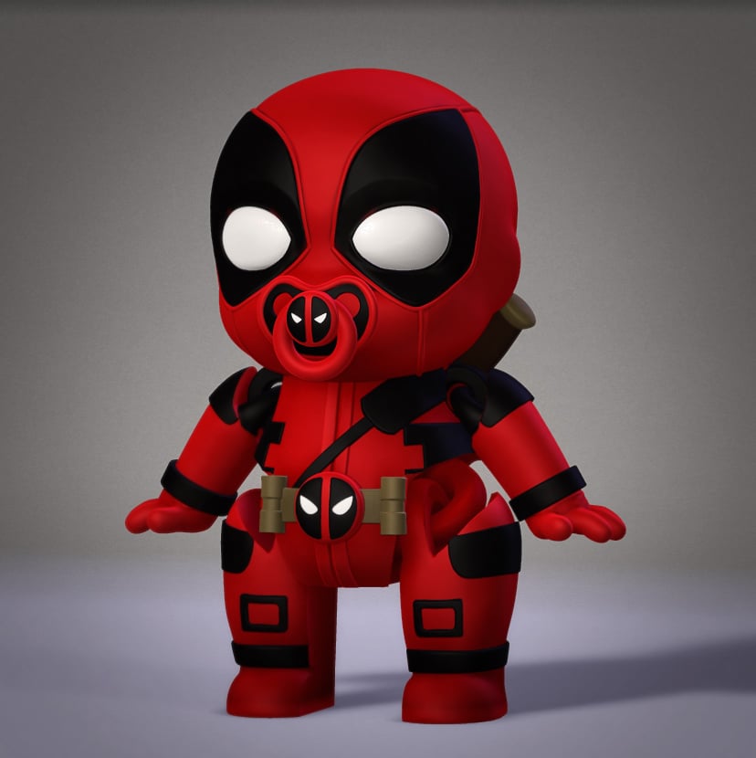 Flexi Deadpool Toy