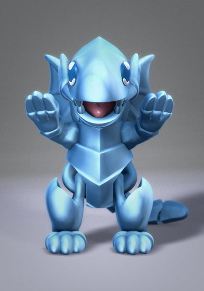 Flexi Toon Blue Eyes Dragon