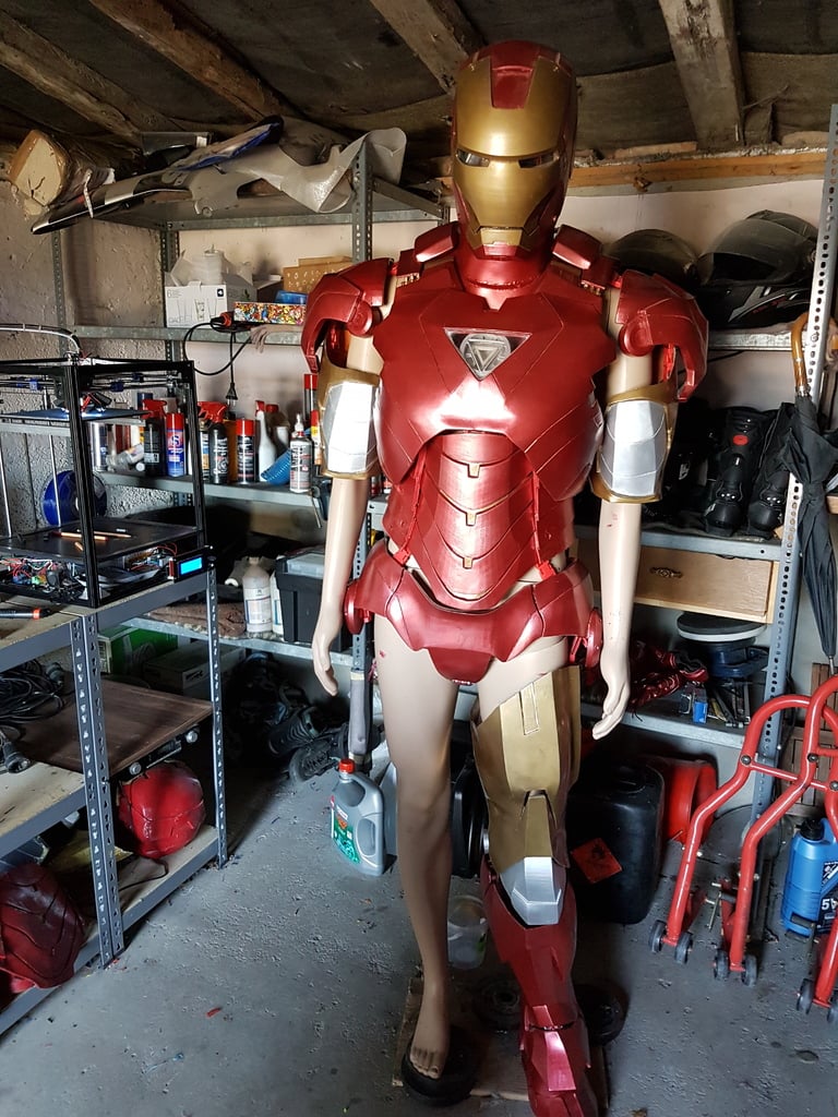 Full iron hero suit MK6 - Mia3dDreams