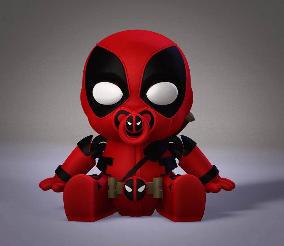 Flexi Deadpool Toy