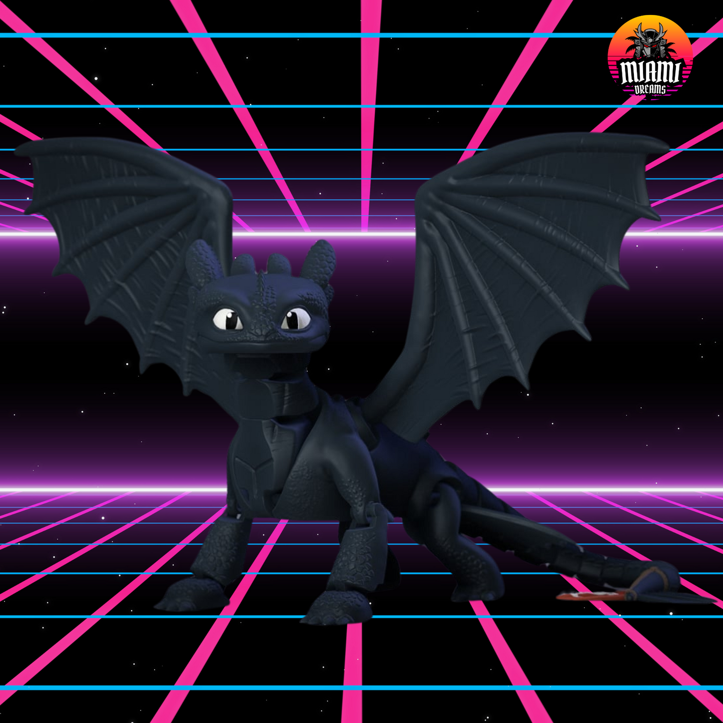 Flexi Toothless Dragon