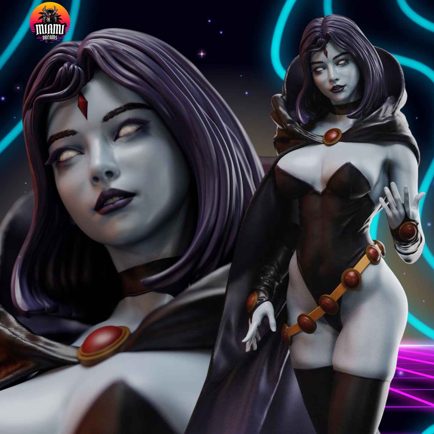 Raven Custom Figure
