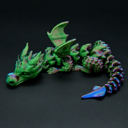 Articulated Trippy Baby Dragon - Mia3dDreams