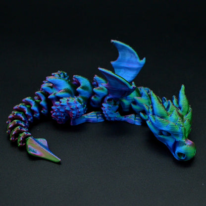 Articulated Trippy Baby Dragon - Mia3dDreams