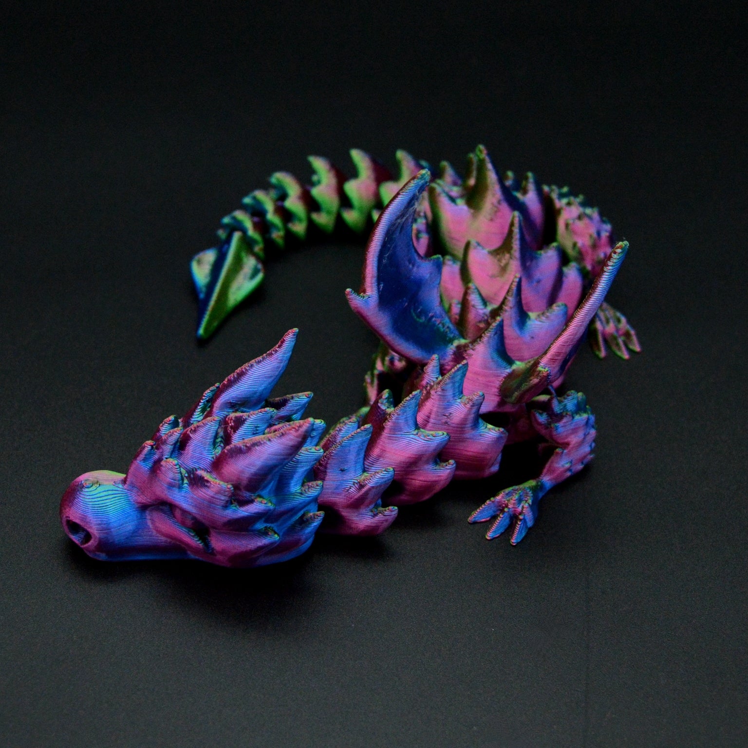 Articulated Trippy Baby Dragon - Mia3dDreams