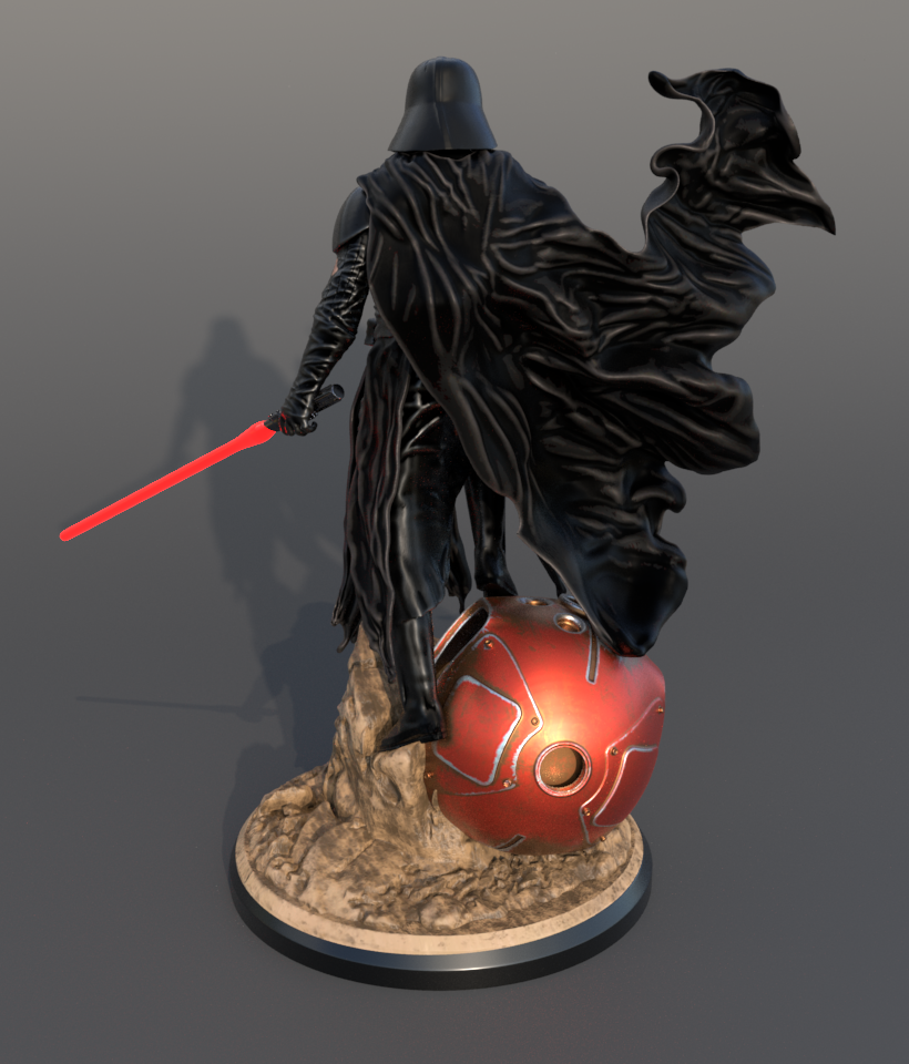 DARTH LEADER CSTOM FIGURE - Mia3dDreams