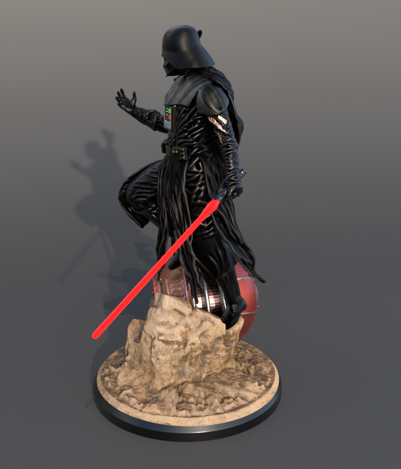 DARTH LEADER CSTOM FIGURE - Mia3dDreams