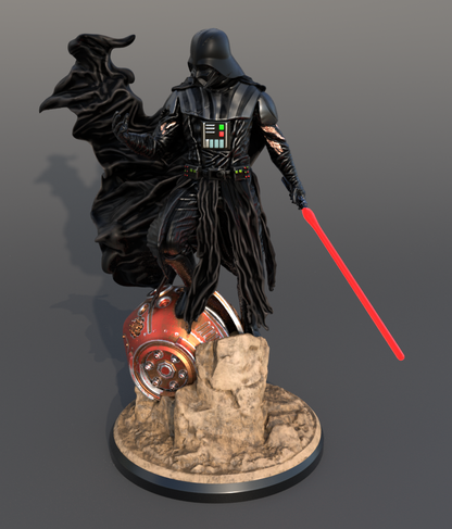 DARTH LEADER CSTOM FIGURE - Mia3dDreams