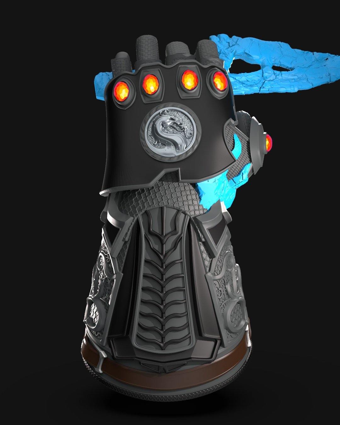 Custom Samurai Phantom gauntlet - Mia3dDreams