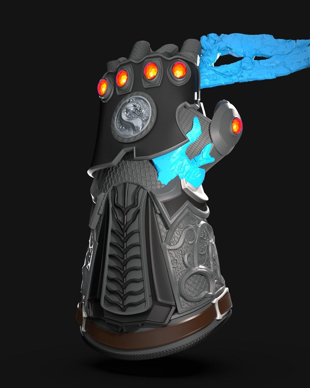 Custom Samurai Phantom gauntlet - Mia3dDreams