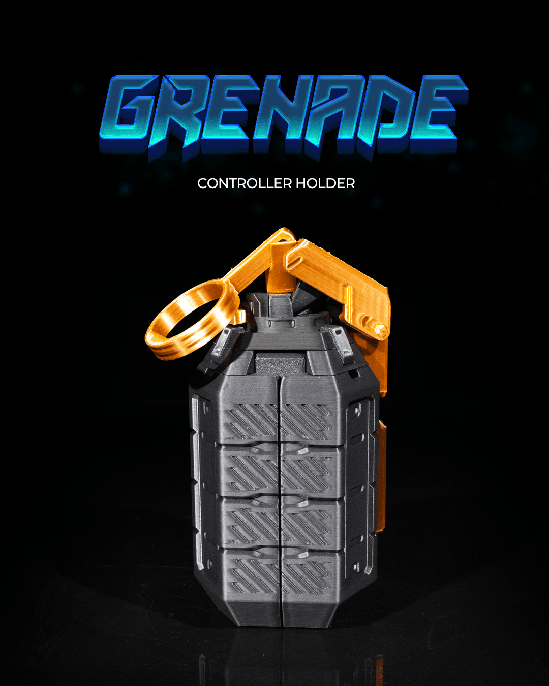 Grenade Style Controller Holder Pro - Mia3dDreams