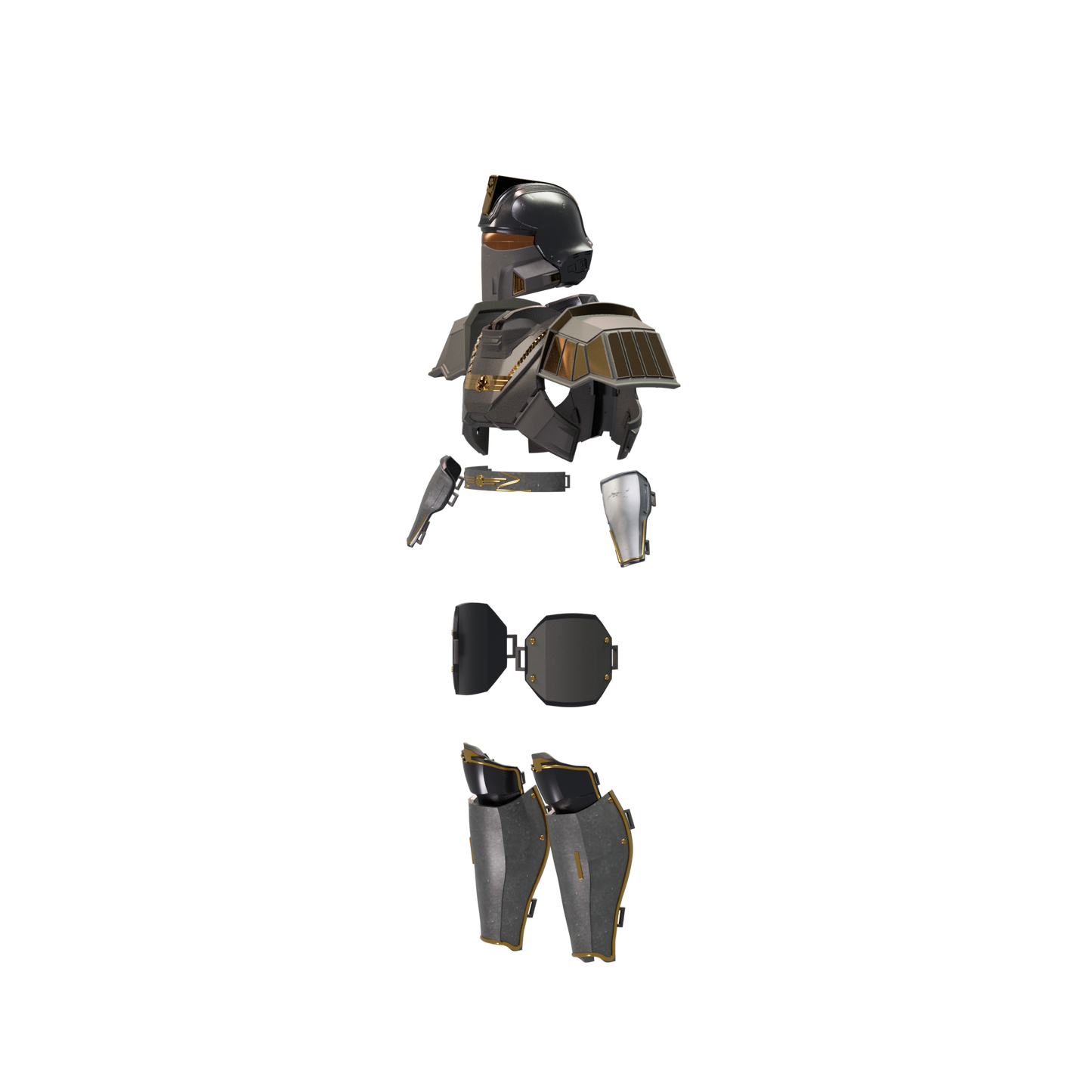 Custom Iron Hero Raider Full Armor - Mia3dDreams