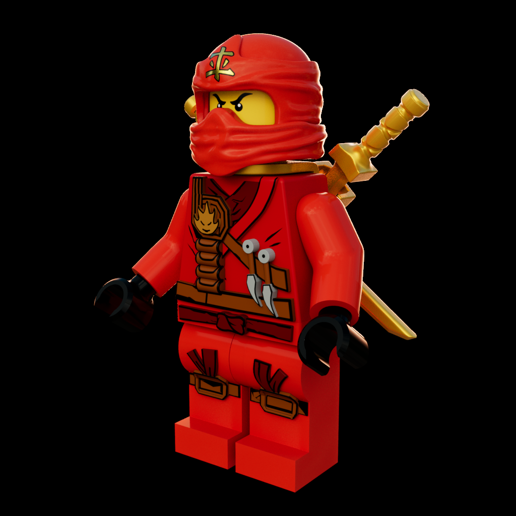 Lego Red Ninja Commission