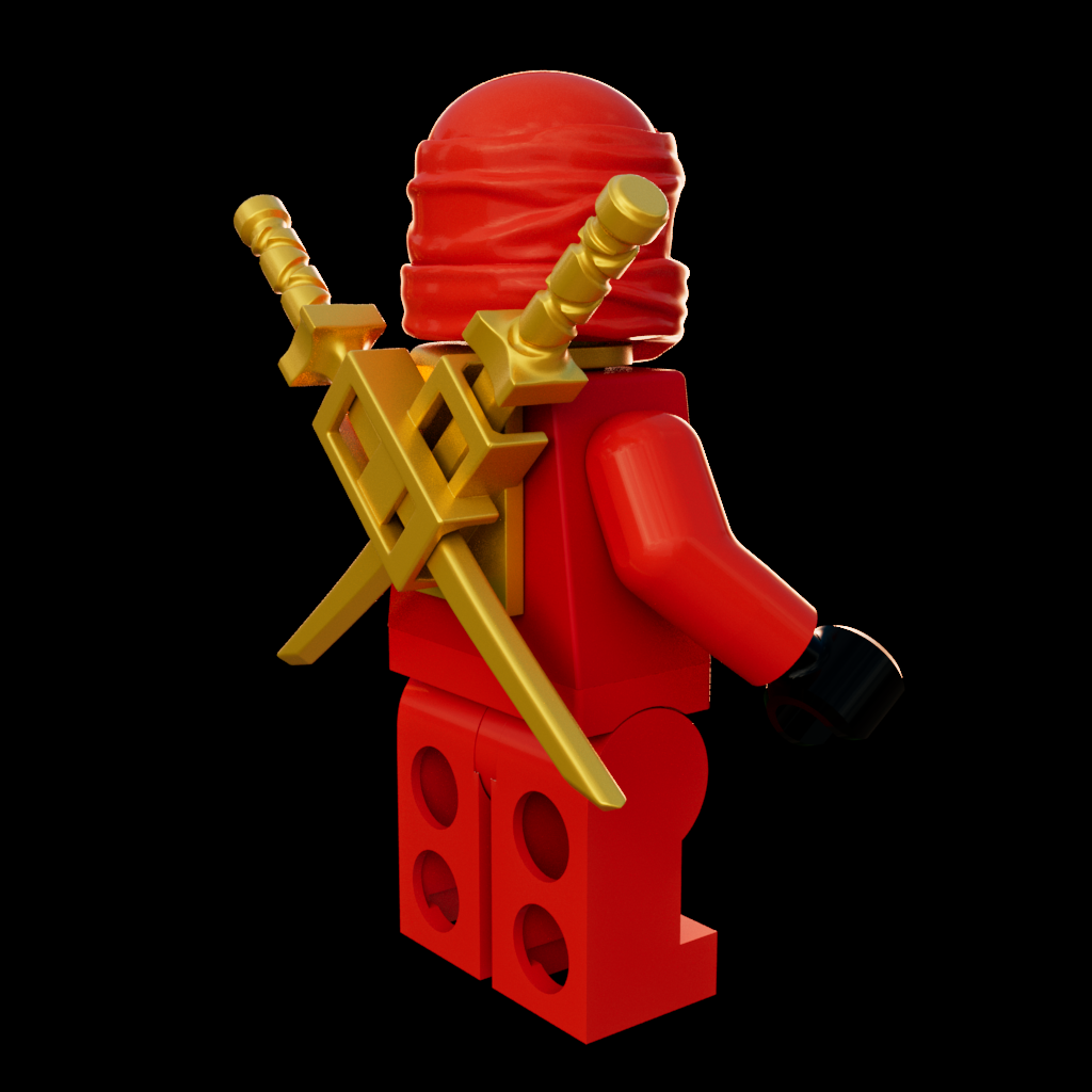 Lego Red Ninja Commission