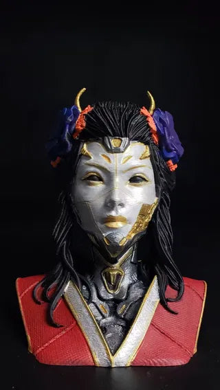 Oni Girl Statue - Mia3dDreams