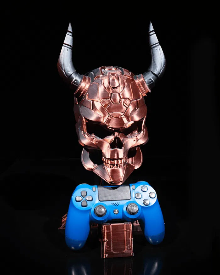 Sci-Fi Skull Headphone Holder