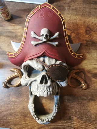 Pirate Skull Sigil Door Knocker - Mia3dDreams