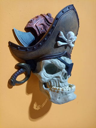 Pirate Skull Sigil Door Knocker - Mia3dDreams