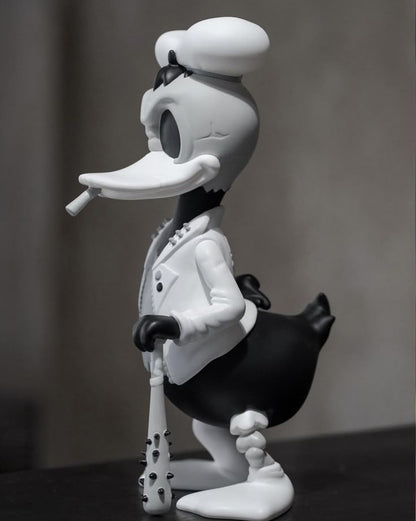 Angry Punk Duck - Custom Statue