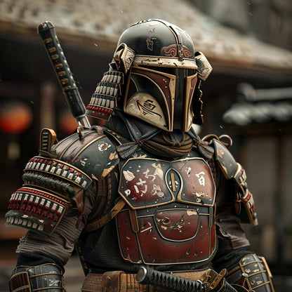 Samurai Iron Hunter Full Armor - Mia3dDreams