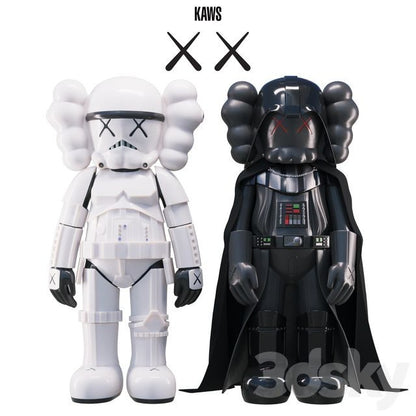Trooper Kaws Statue