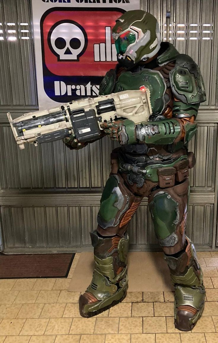 Doom Slayer Costume Full Set - Mia3dDreams