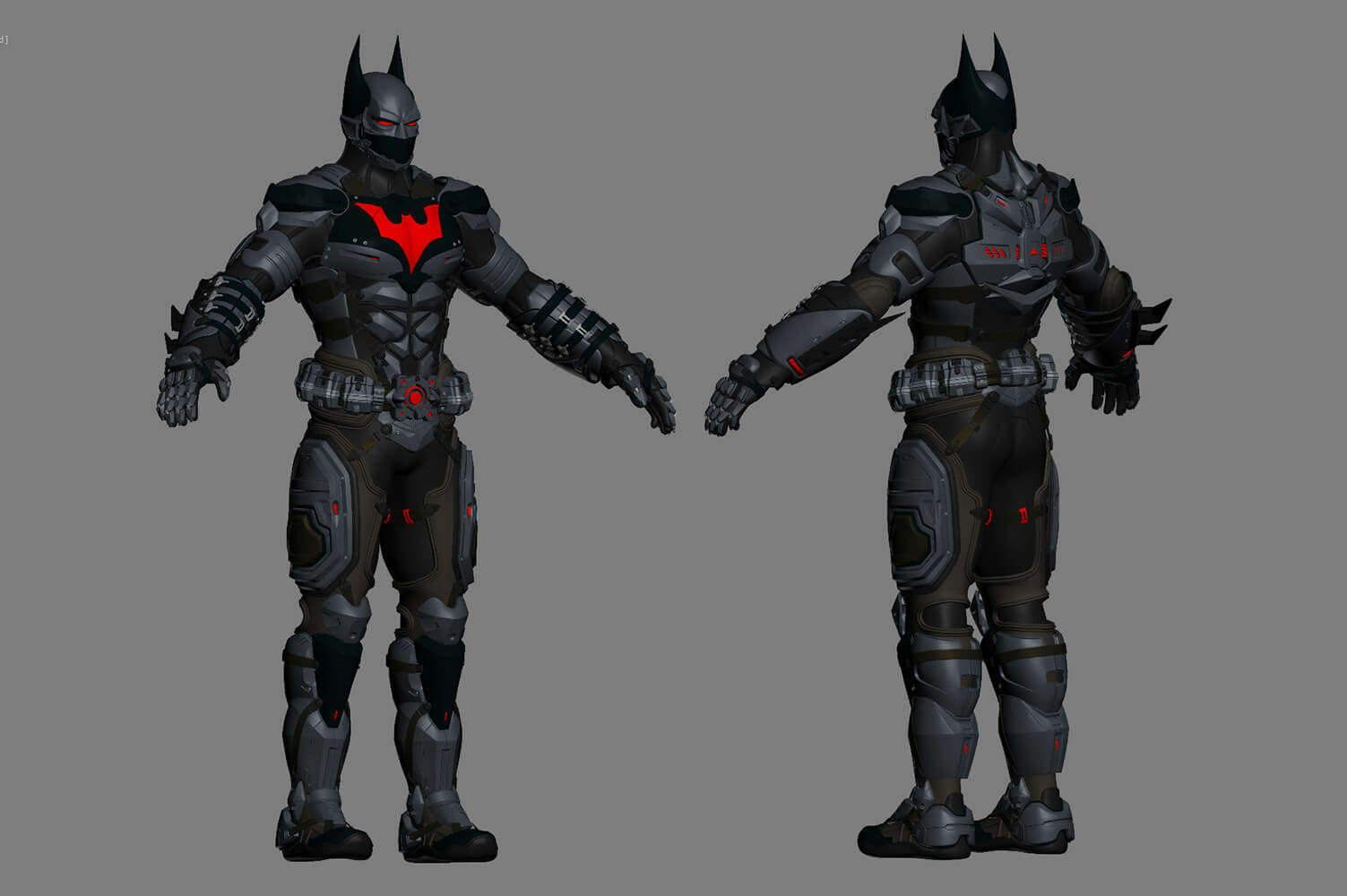 Custom Bat Costume Pre-Sets - Mia3dDreams